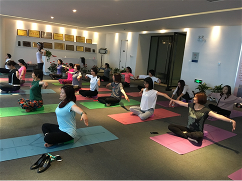 金圆集团瑜伽班正式开班