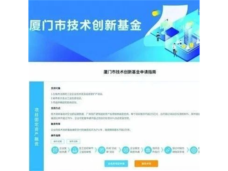 扶持力度再加码！厦门市技术创新基金扩至300亿元